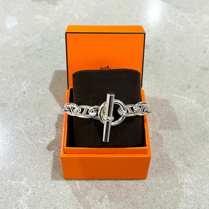 HERMES CHAINE D'ANCRE ブレスレット TGM 12コマ