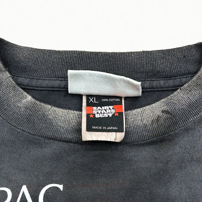 SAINT M×××××× 2Pacコラボ Tシャツ
