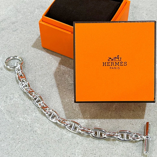 HERMES CHAINE D’ANCRE ブレスレット GM 13コマ