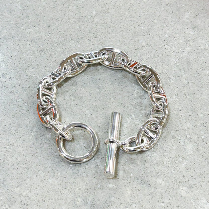 HERMES CHAINE D'ANCRE ブレスレット TGM 12コマ