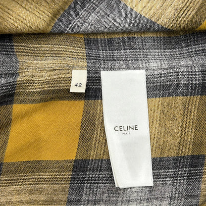 CELINE 21SS チェックシャツ 42