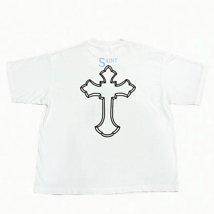 SAINT M×××××× 2Pacコラボ Tシャツ XL