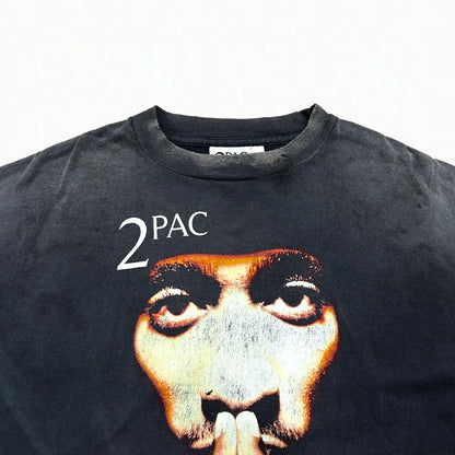 SAINT M×××××× 2Pacコラボ Tシャツ