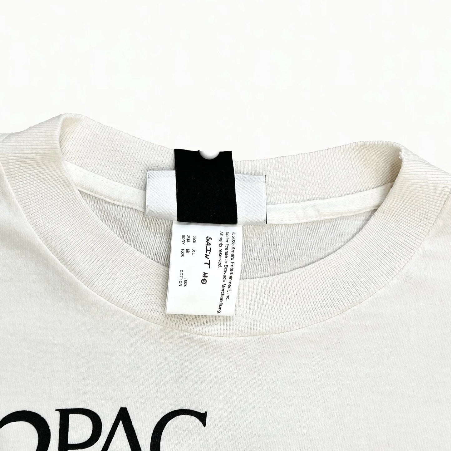 SAINT M×××××× 2Pacコラボ Tシャツ XL
